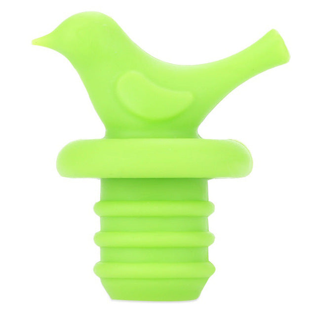 Little bird silicone wine bottle stopper Little bird silicone wine bottle stopper
